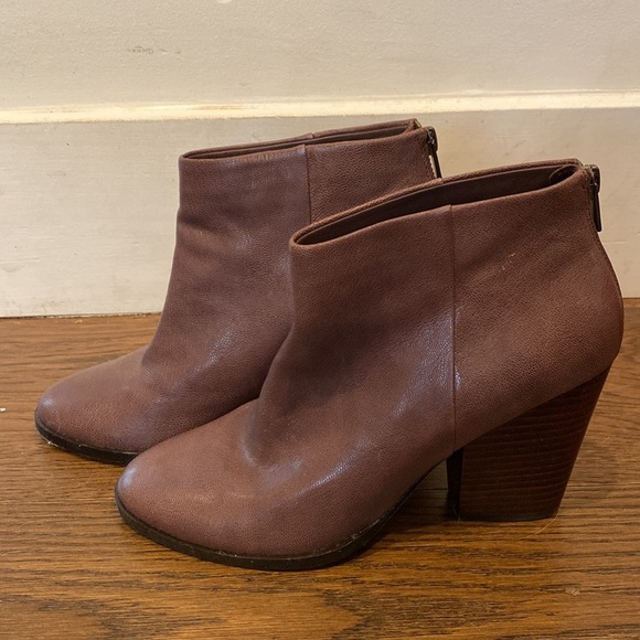 Cole Haan brown booties, gently worn - Picture 3 of 5
